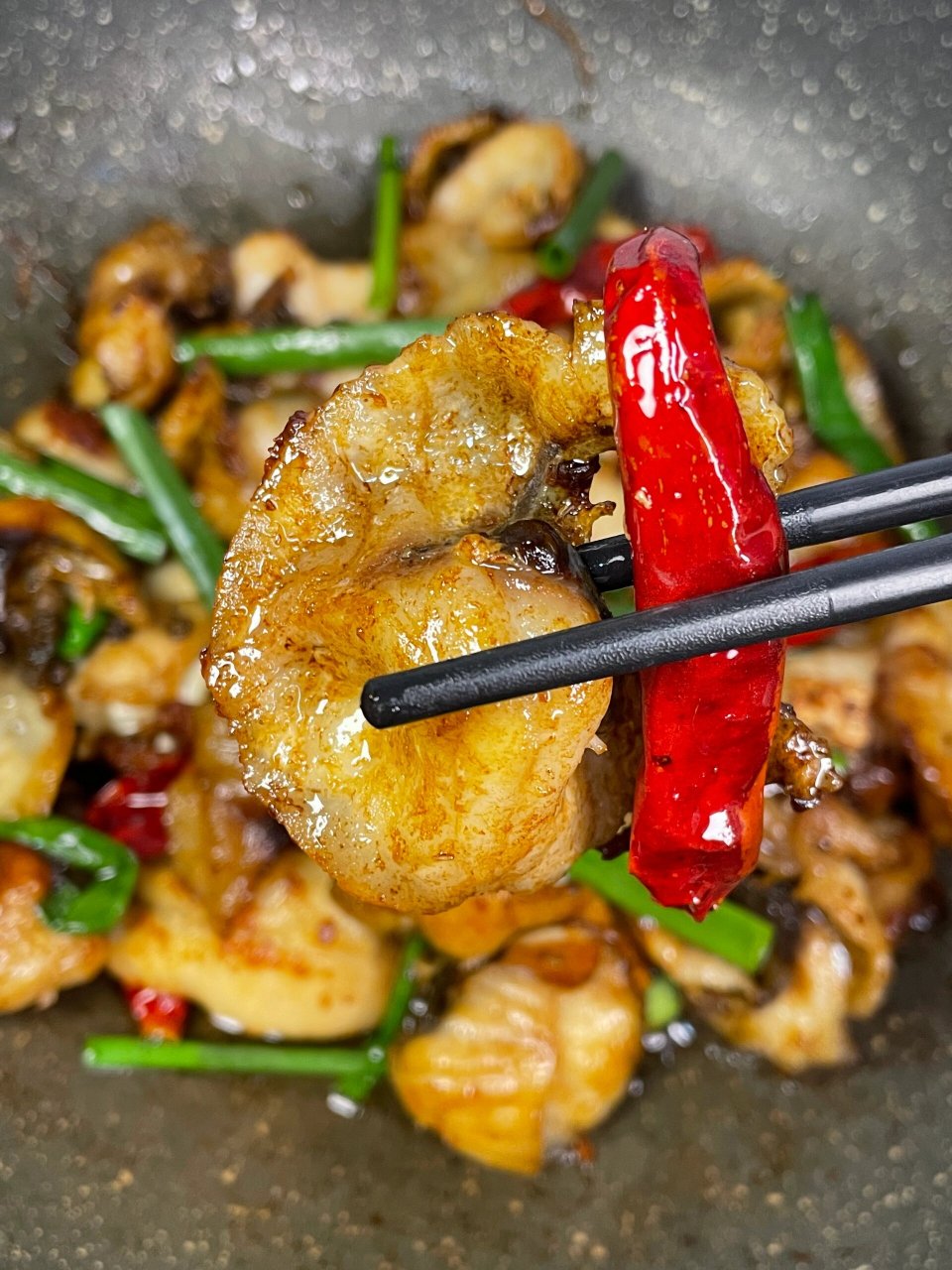 爆炒脆肉鲩!香香脆脆!美味下饭!