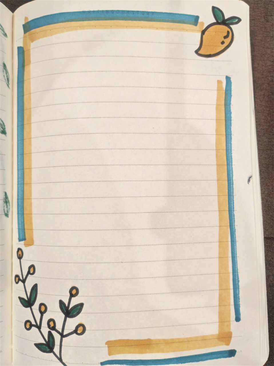 读书笔记花边边框  当我们在读书时,为了记录自己的思考和感悟,常常