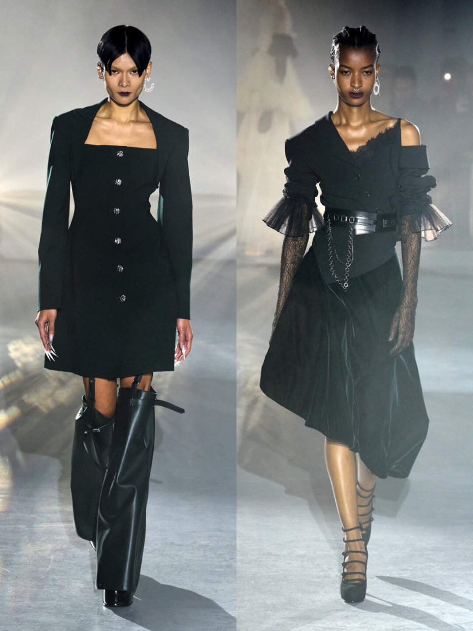 本季的设计灵感来源于流行朋克音乐,洛丽塔以及哥特