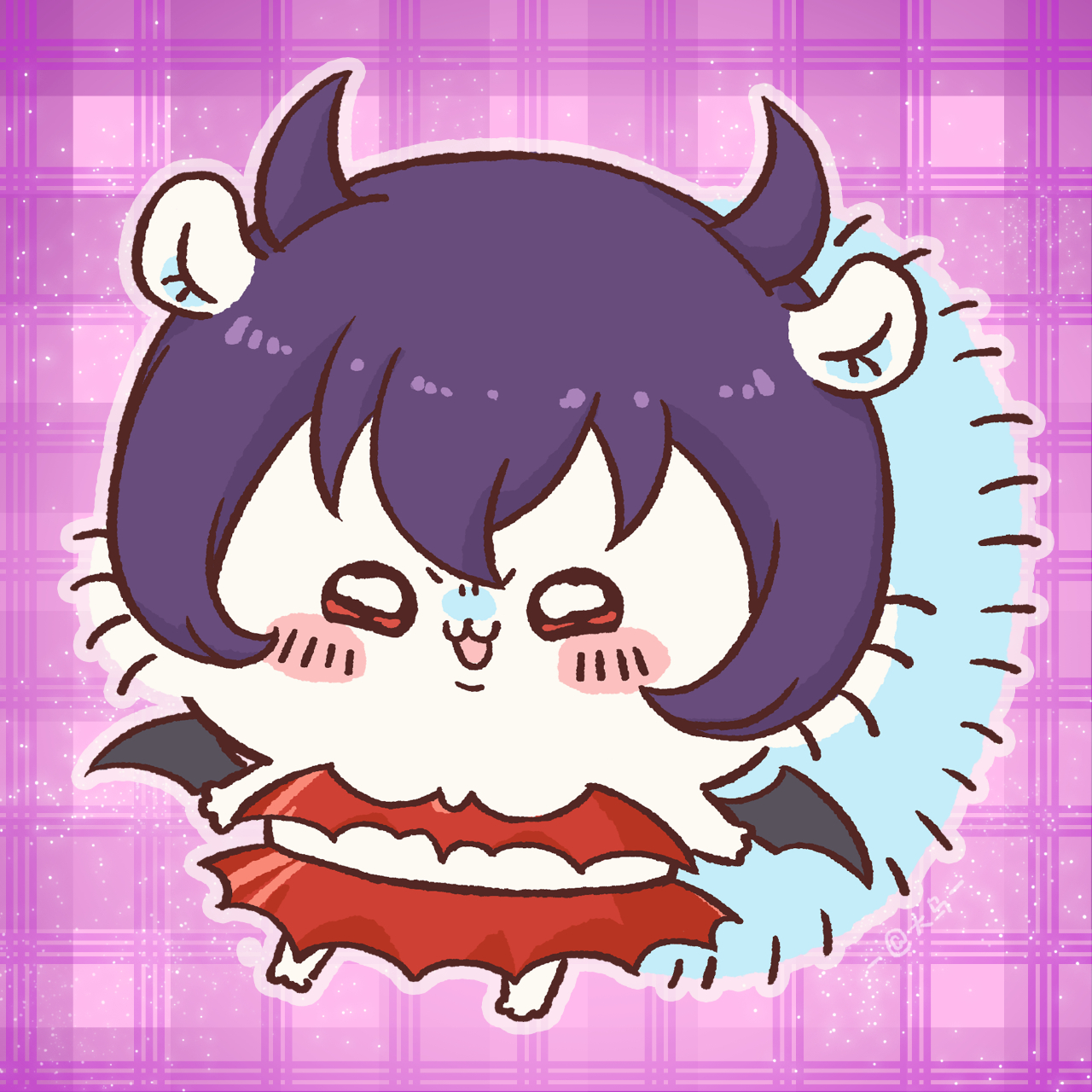 chiikawa守护甜心头像 999790  今天是小恶魔三人组!