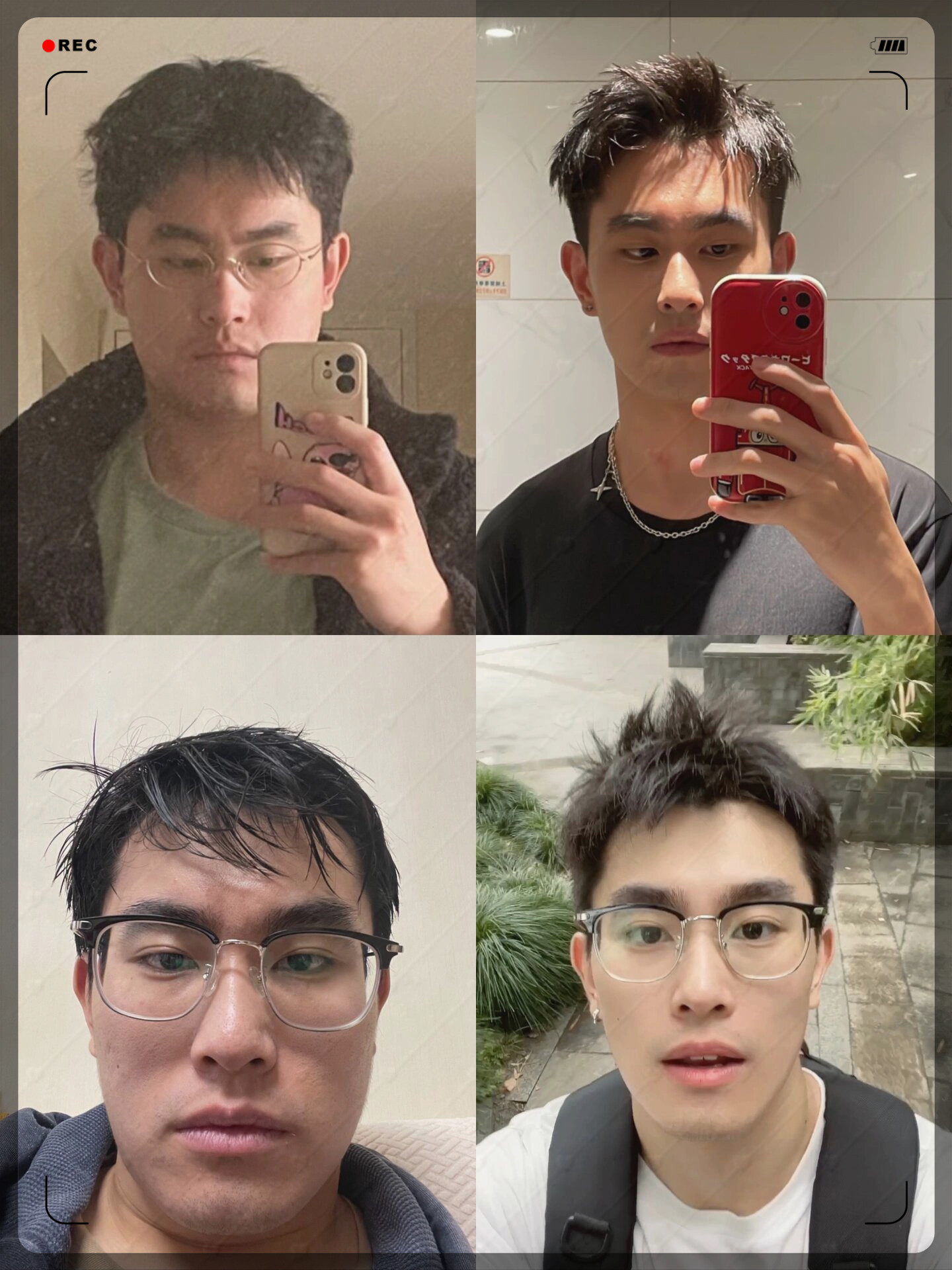 脸小又比较瘦的男士适合发型