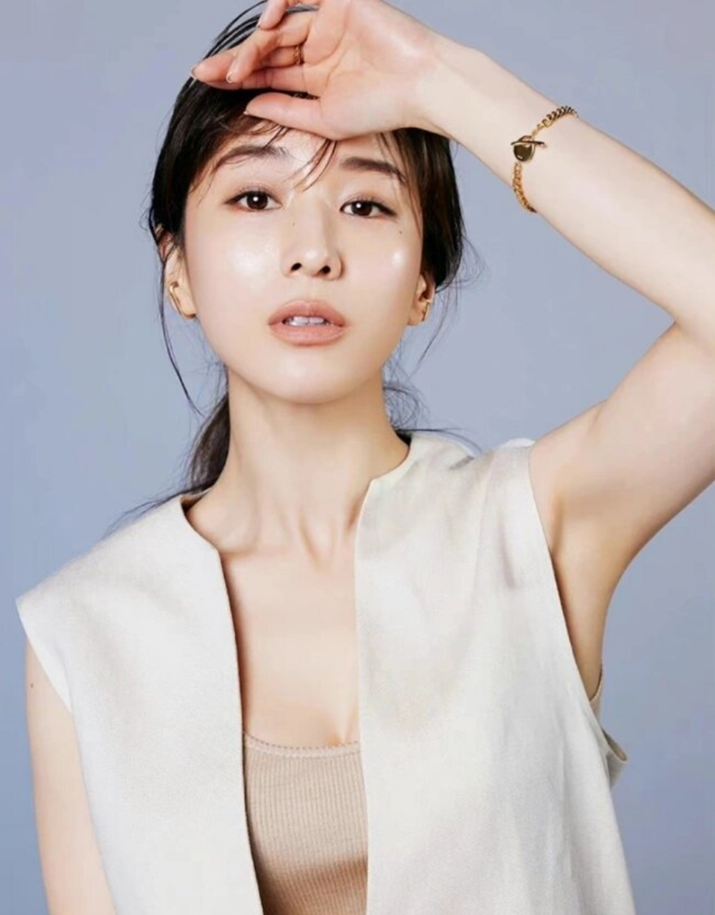 日杂妆容 田中美奈实美与气质并存  我越来越欣赏田中美奈实小姐了,她