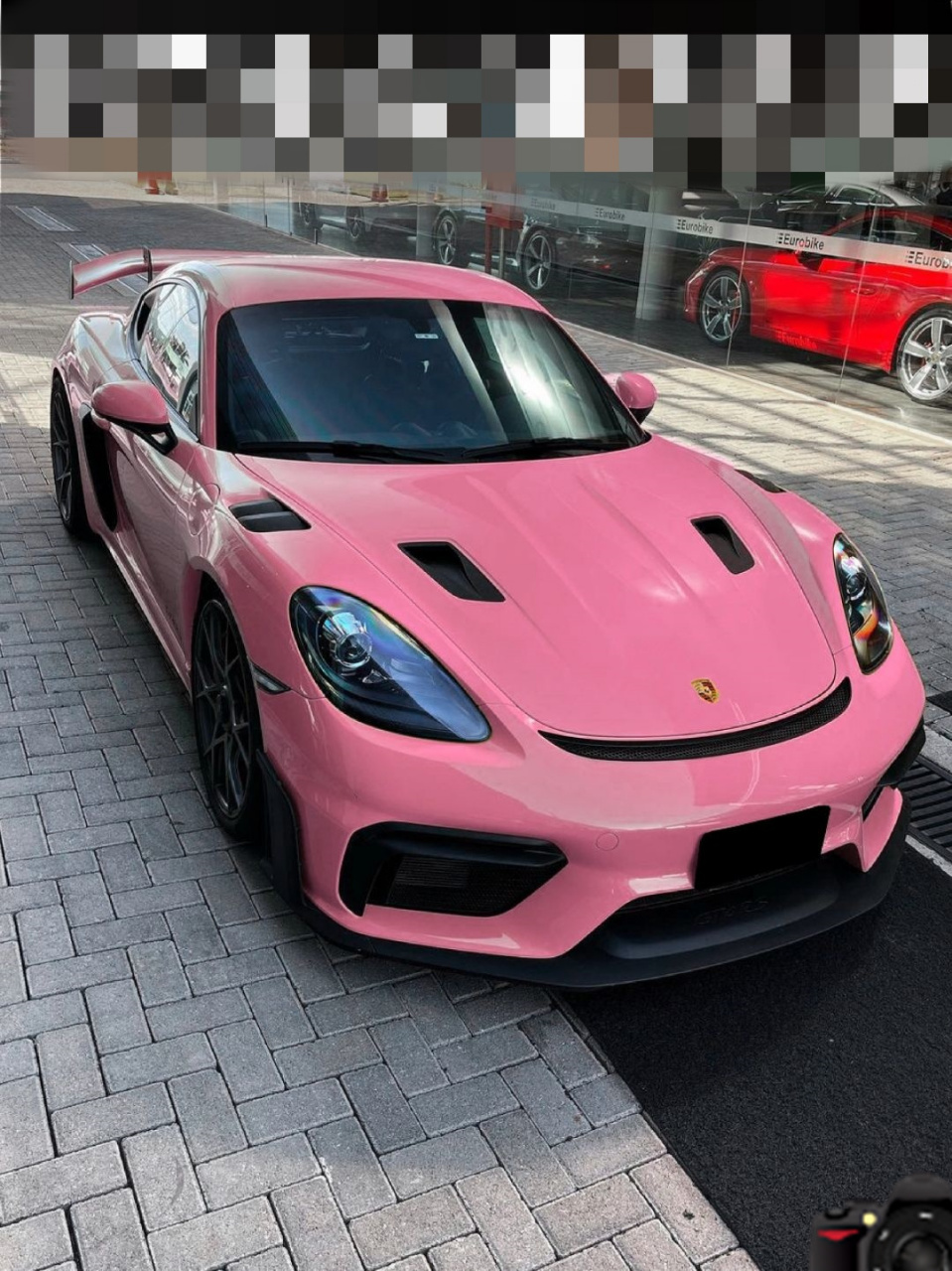 太好看了! 这款月野粉色保时捷718,简直是粉色控的梦中情车!