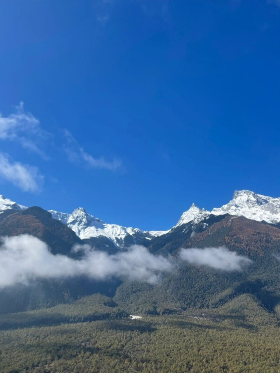 云南哈巴雪山图片