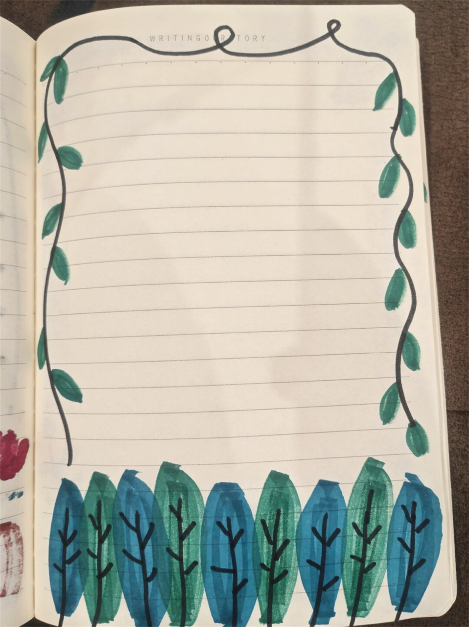 读书笔记花边边框  当我们在读书时,为了记录自己的思考和感悟,常常