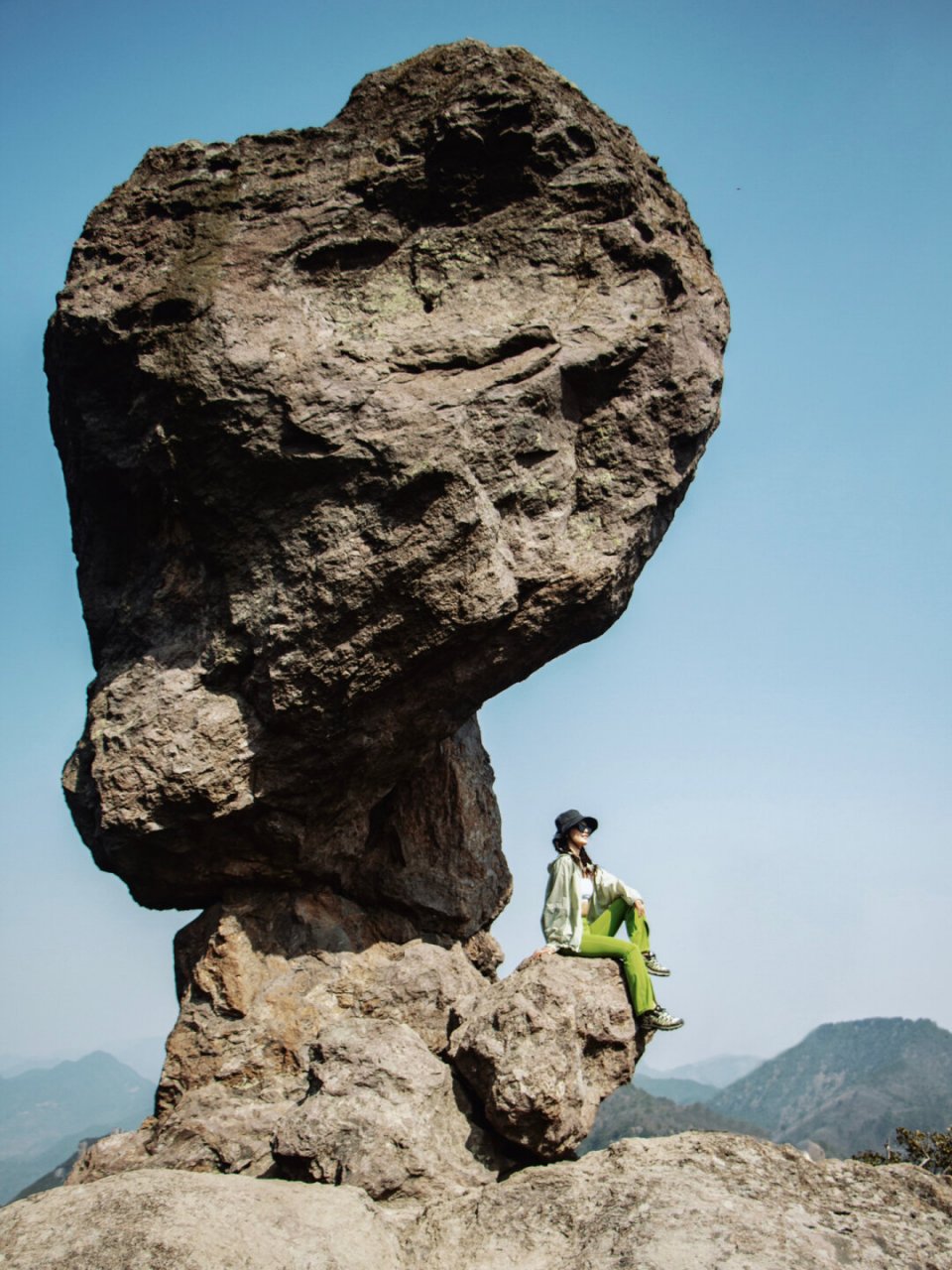 仙华山美女峰图片