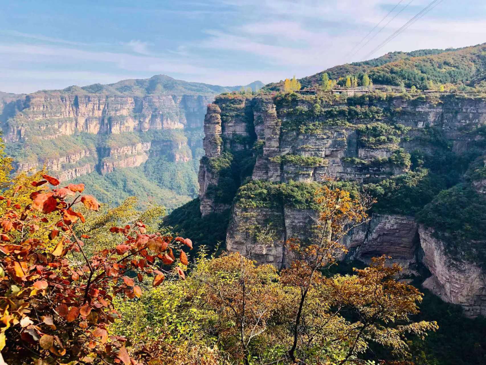 安阳太行山大峡谷图片