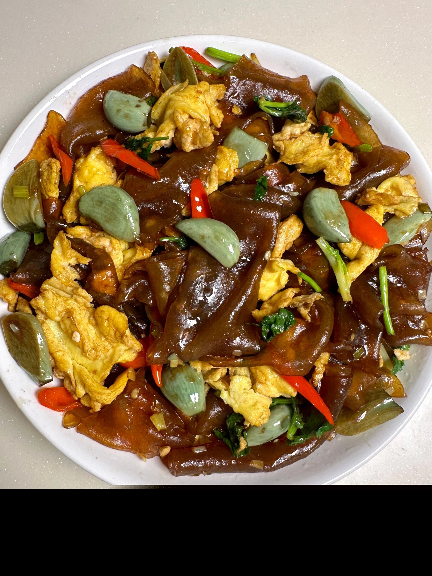 后悔没有早点做这个腊八蒜炒粉皮!