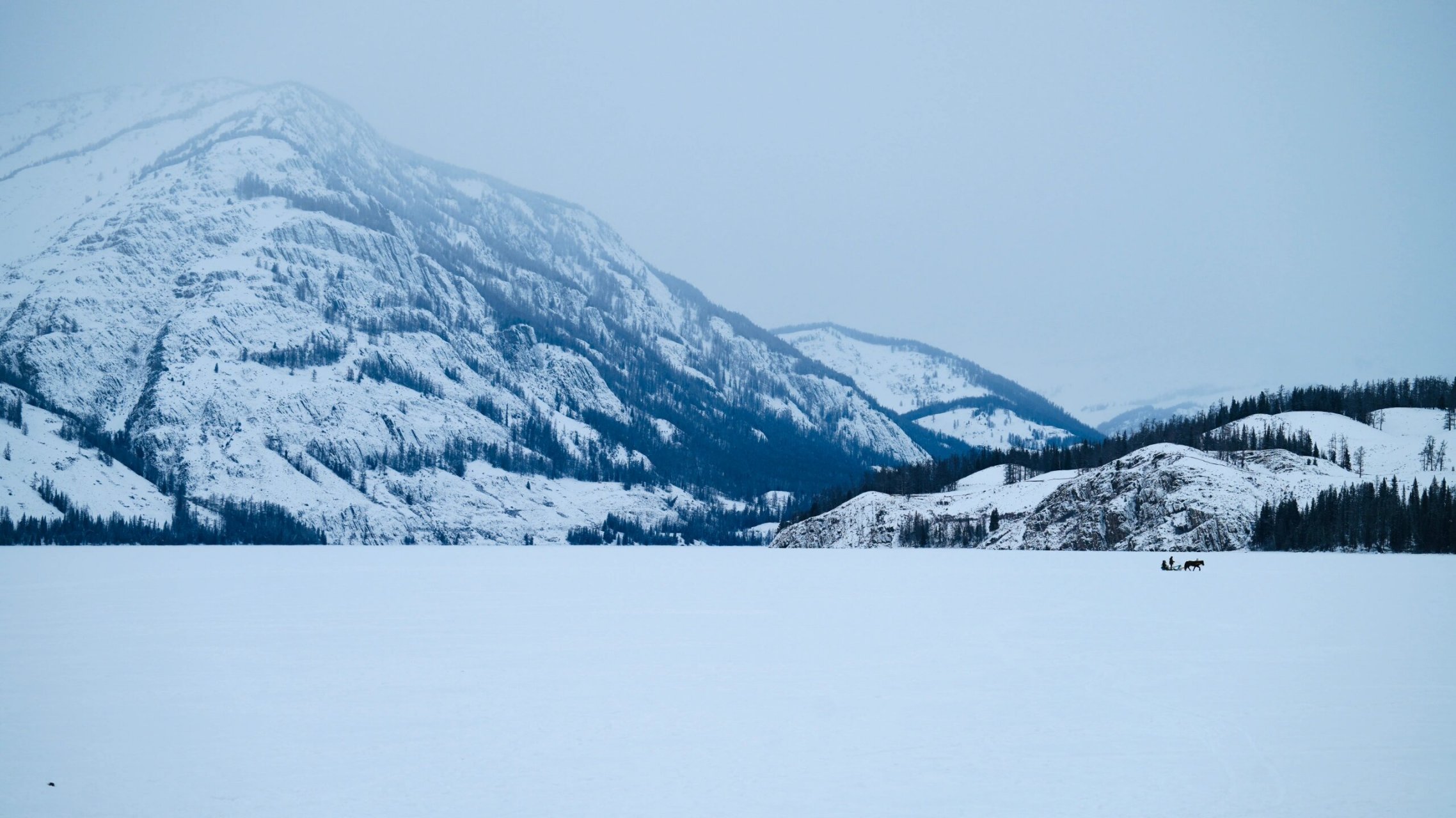 禾木美到让人尖叫 12月30日抵达禾木 沿途的凌冬雪景无比震撼,除了