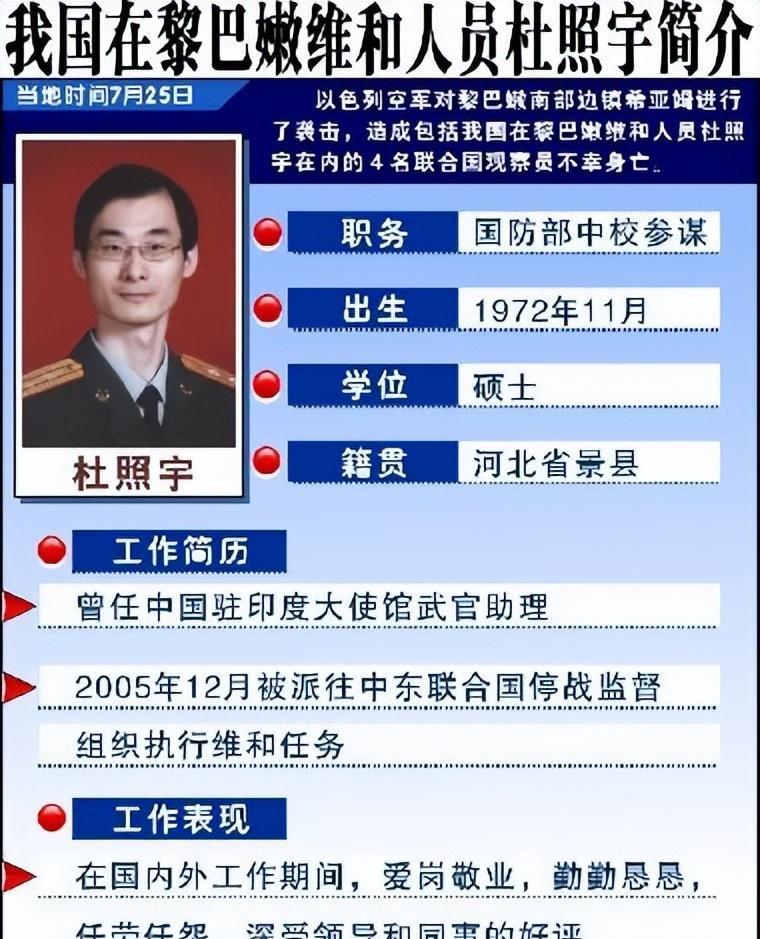 中國軍人被以色列炸死卻狡辯誤炸聯合國為其降半旗