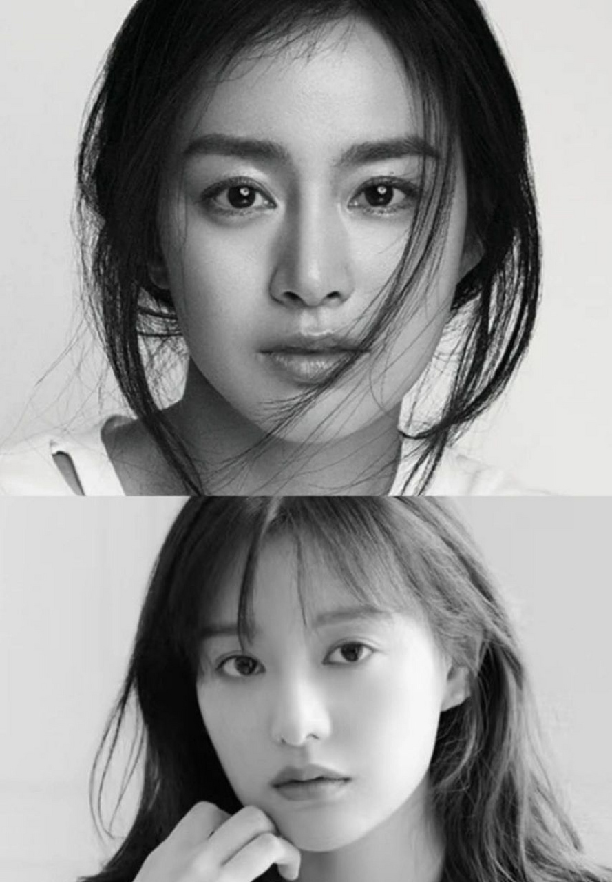 之前没觉得她俩有多像,但现在一看…… #金泰熙# #金智媛# 67[吃鲸]