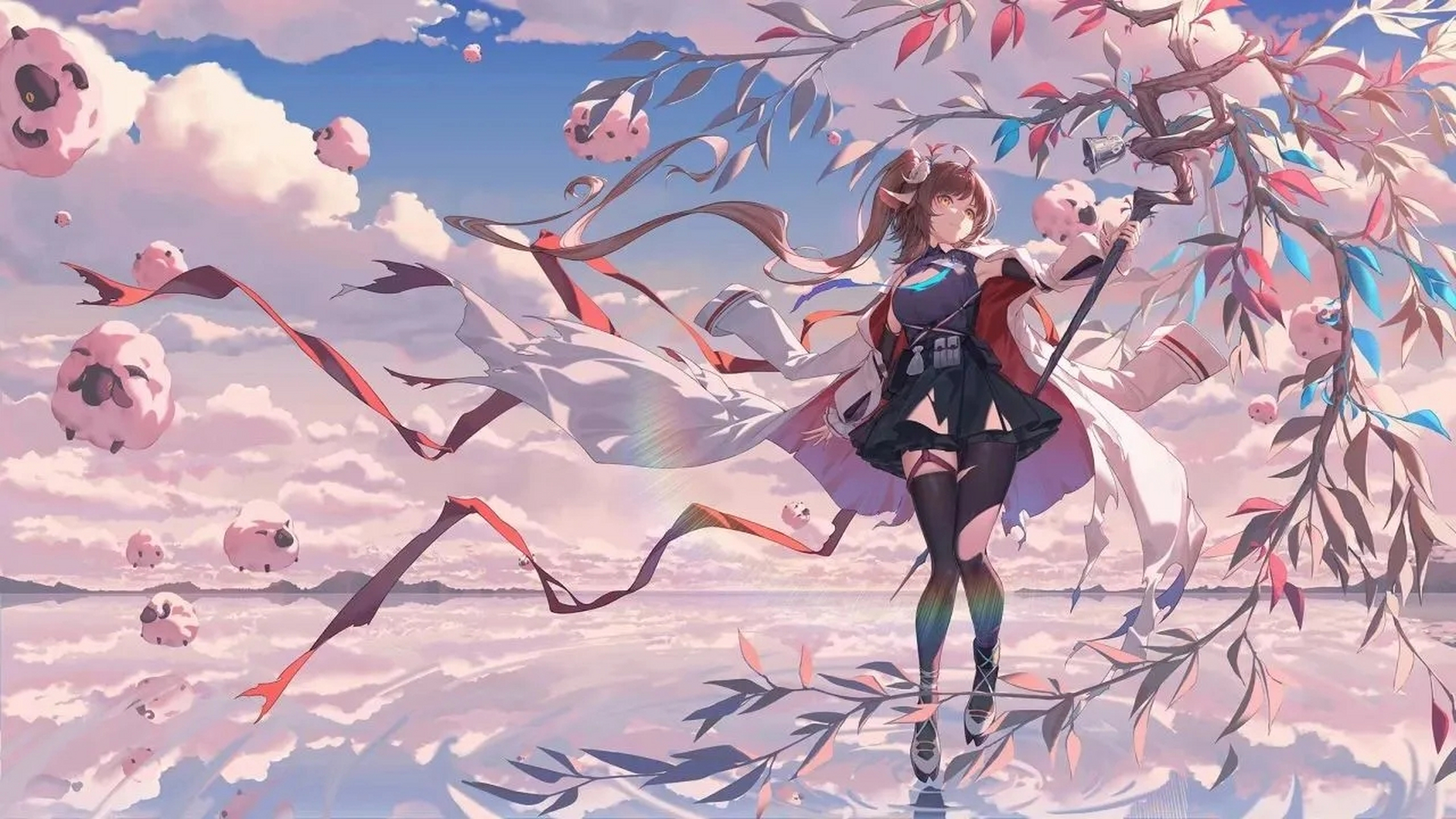 二次元新春背景