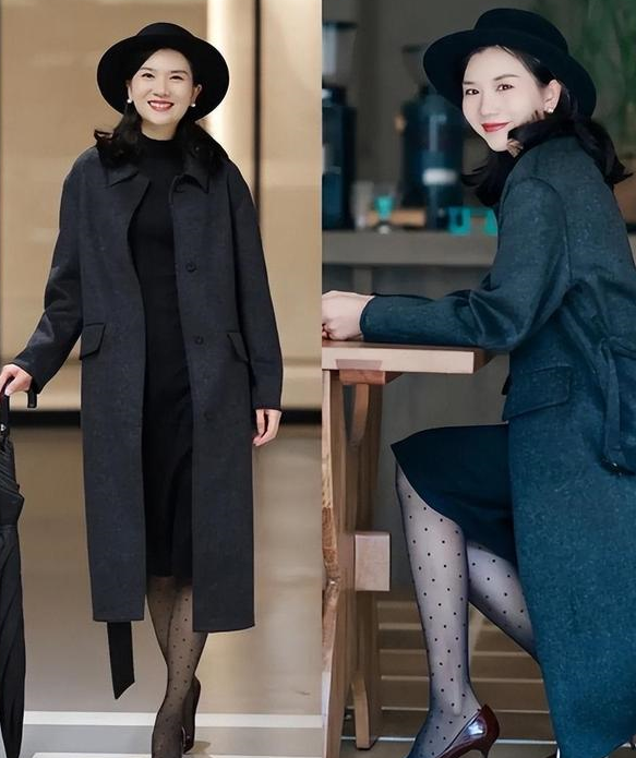 看了孟晚舟的着装,我才发现:大衣不配紧身裤,色不过三,更优雅