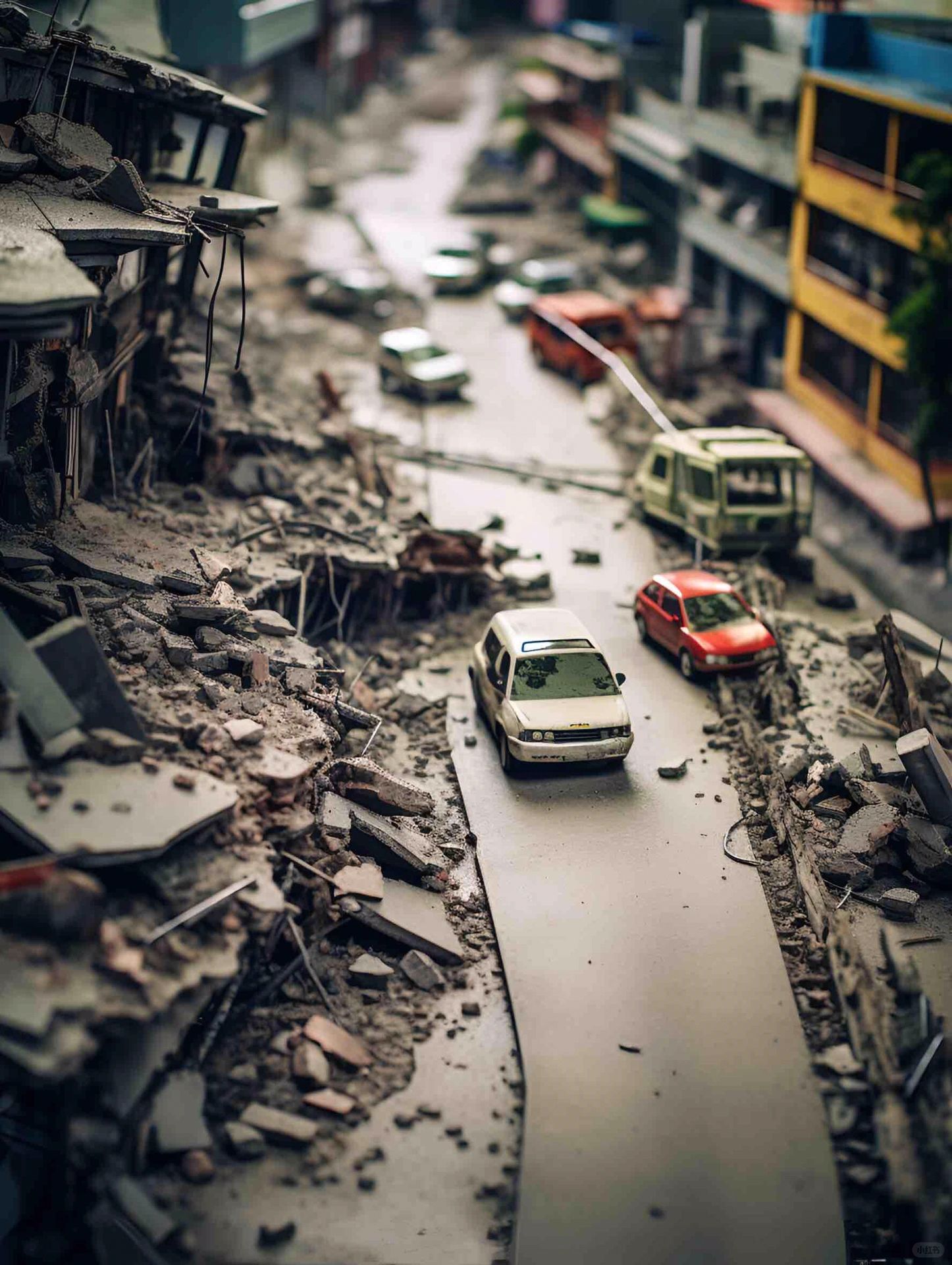地震后的思考	在睡梦中,一场地震突然降临