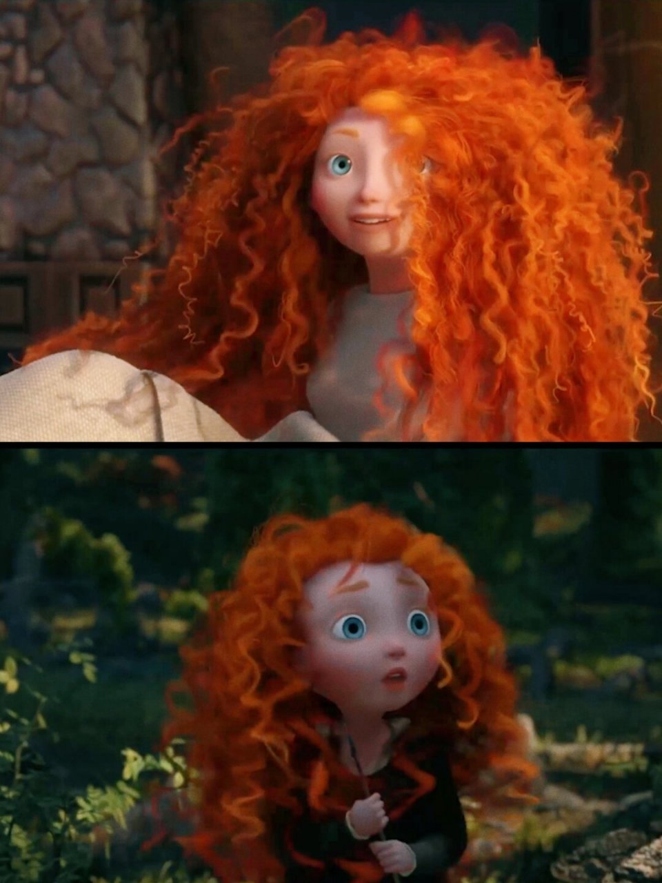 迪士尼那么多公主,为何勇敢只给梅莉达  《勇敢传说》这部迪士尼公主