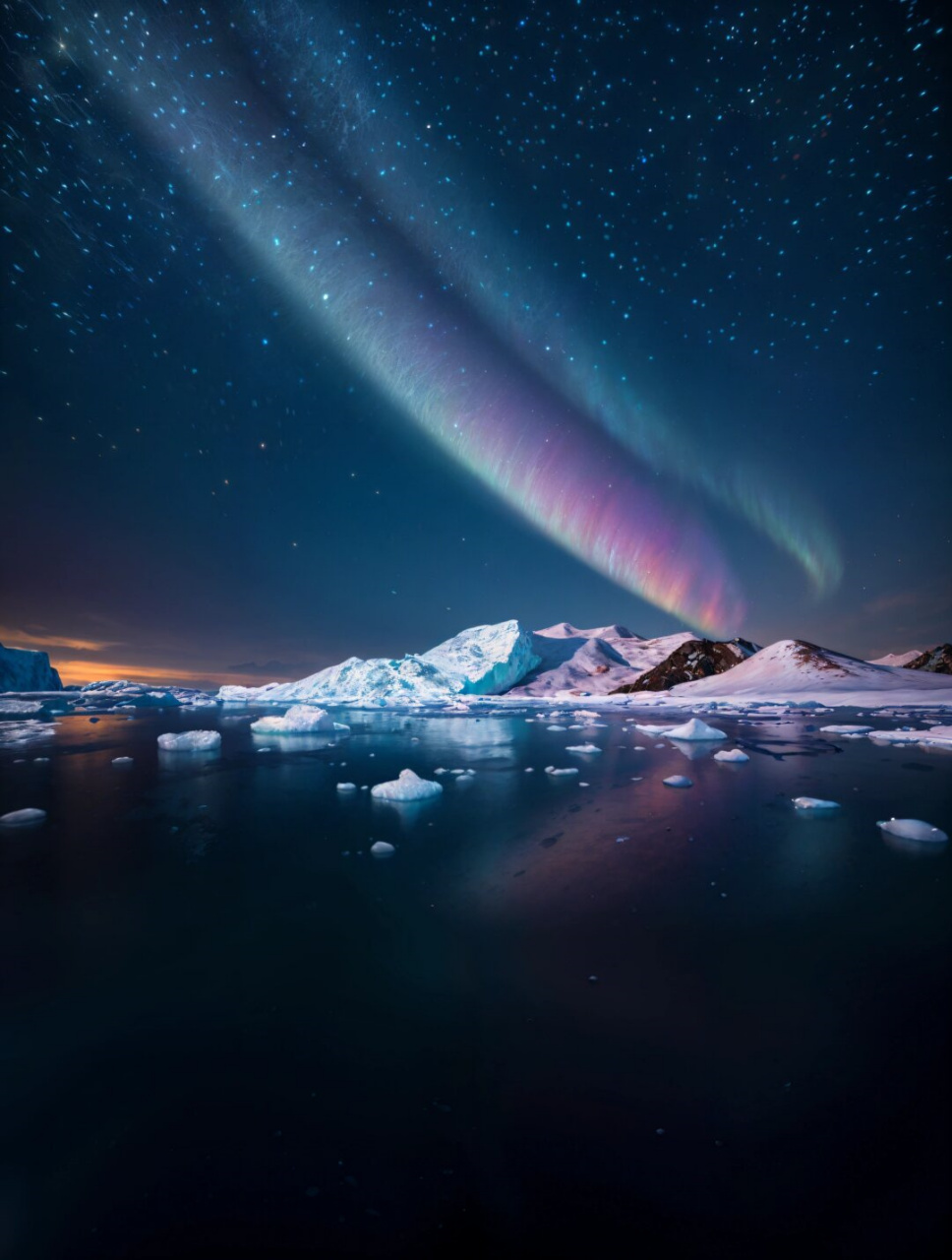 快艾特你的他/她来看夜空下的极地之光  嘿,你好呀!