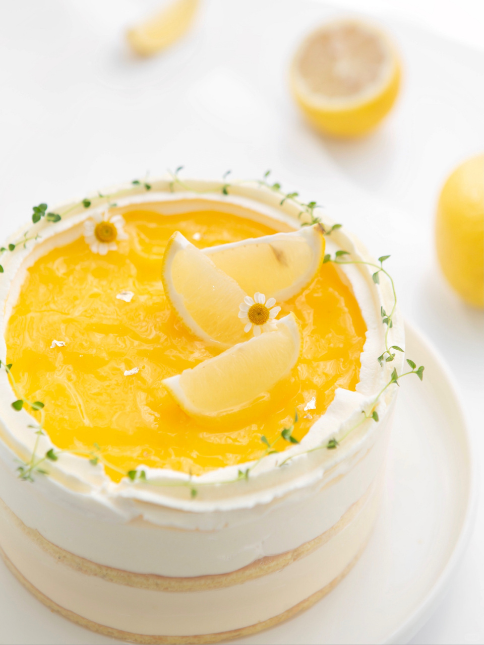 下午茶小甜品轻松拿捏 用了冻芝士 柠檬酸奶慕斯的组合,做起来更方便