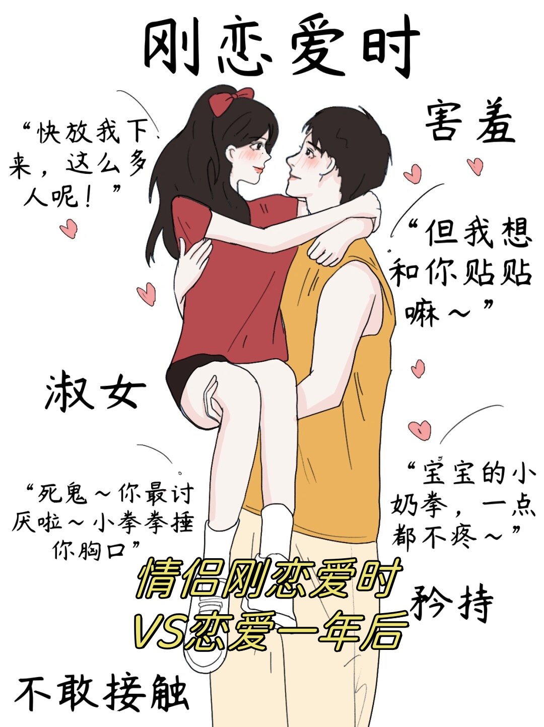 男生和女生在一起害羞的原因