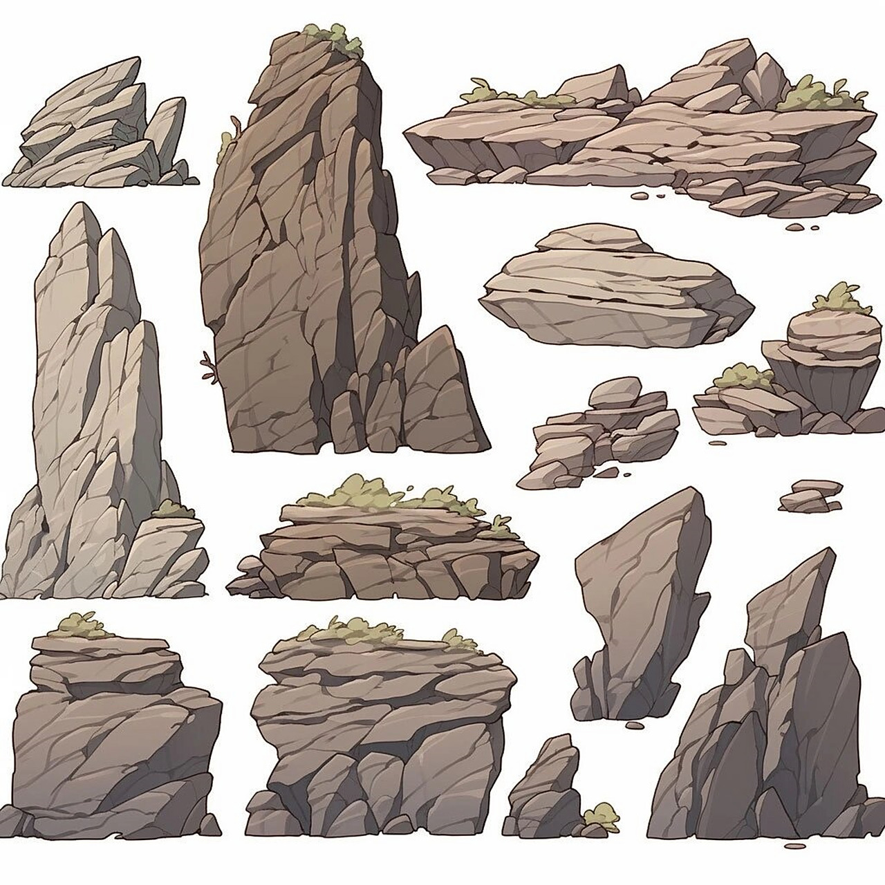 每一块石头都仿佛被赋予了生命,它们怪石嶙峋,各具特色,或雄浑峻峭,或