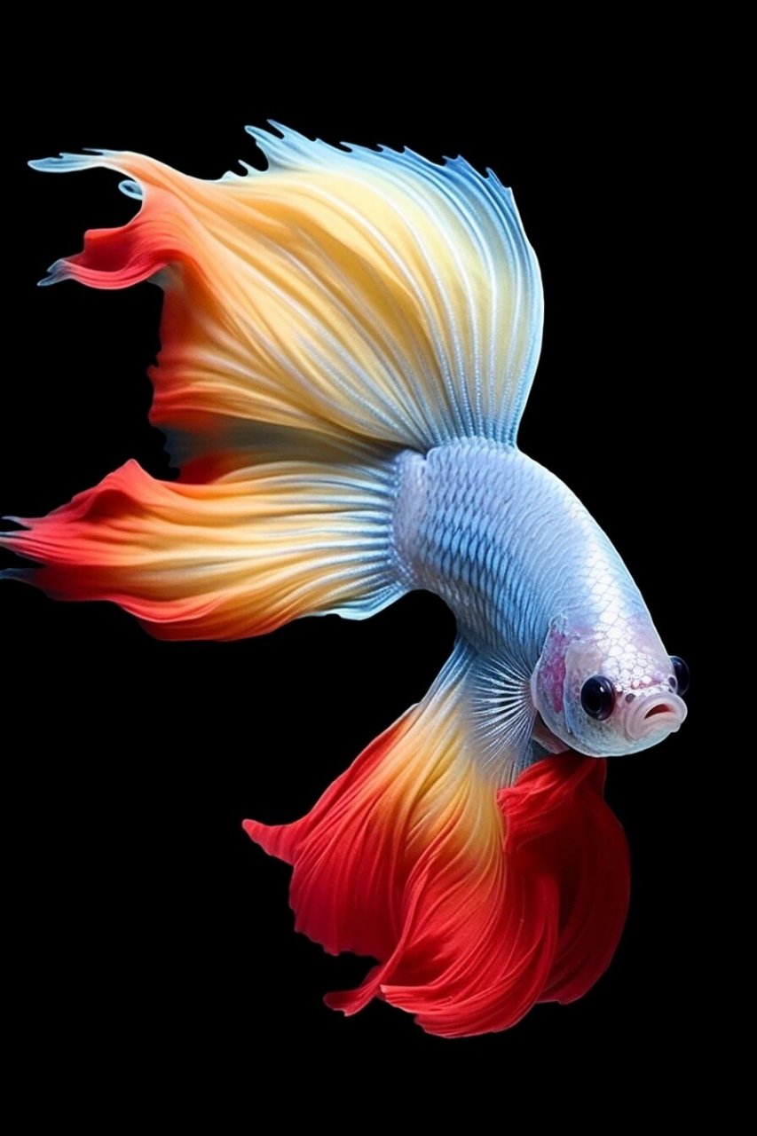 绘画素材:斗鱼  斗鱼是一种常见的观赏鱼类,属于鲈形目,攀鲈亚目,丝足