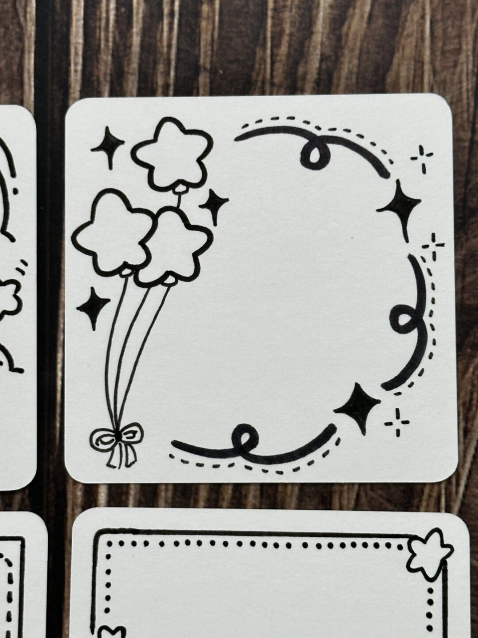 无论是做手帐,手抄报还是黑板报,都可以用上这些可爱的星星边框素材哦