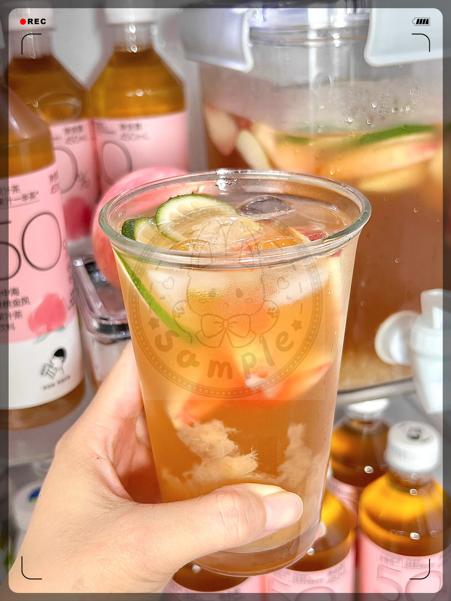 我要上热门 我有个超级水果茶配方要跟你们分享