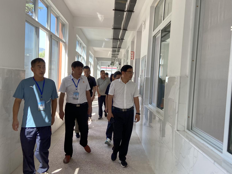 桐柏县委常委,宣传部部长,县政府副县长张东升调研指导开学工作