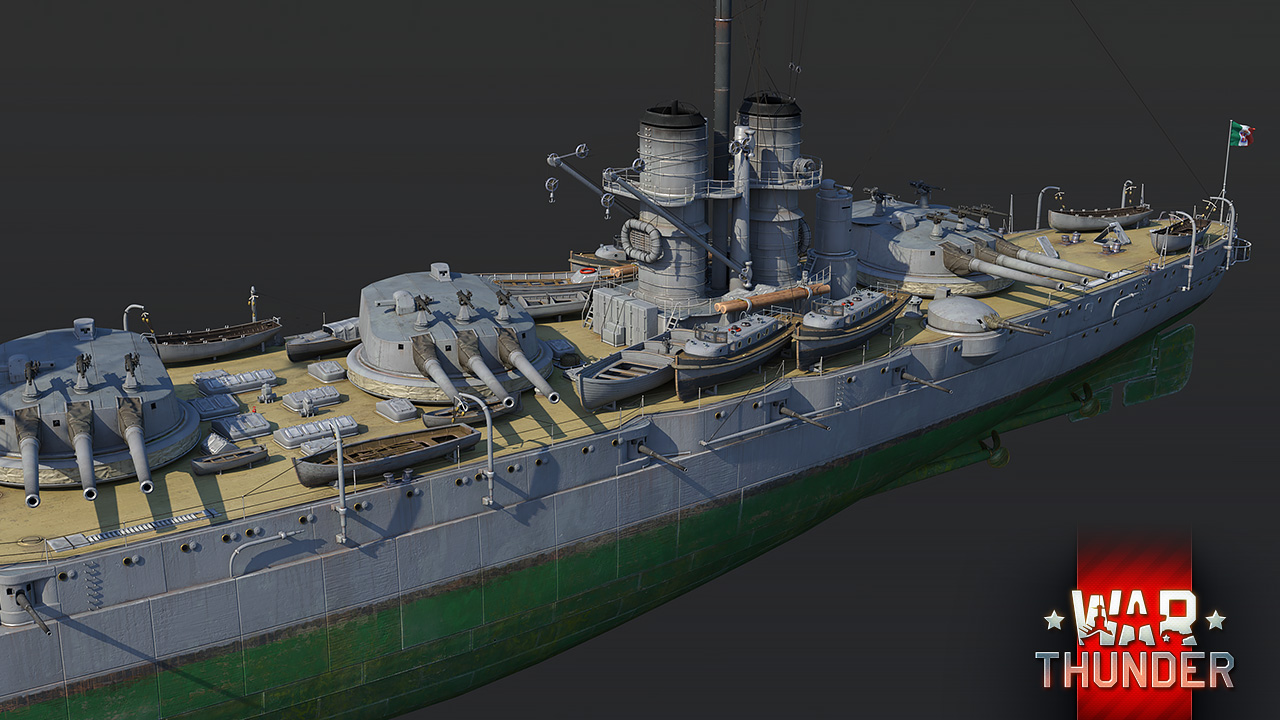 舰船欣赏:意大利海军 但丁阿利吉耶里级战列舰