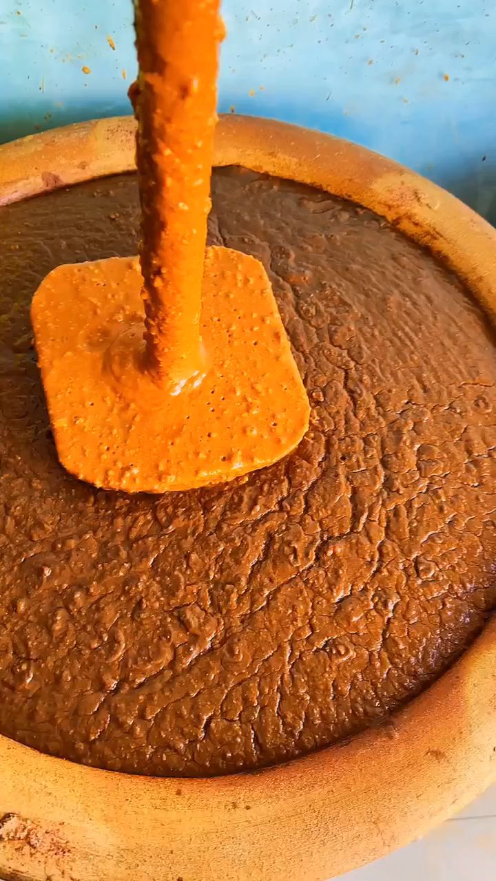 东北老式大酱按比例下新酱了 "传统美食 "纯天然无添加