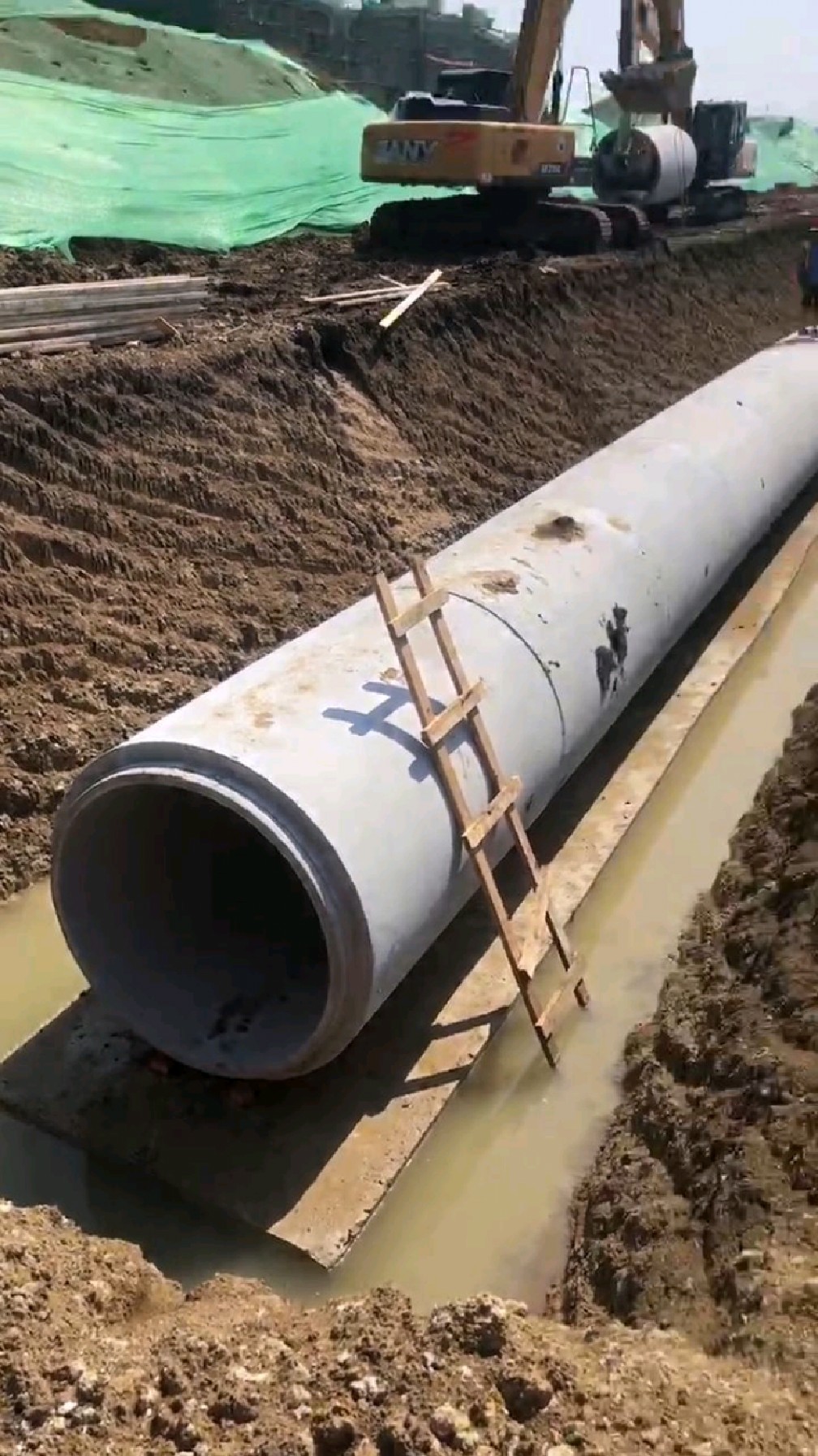 市政道路排水管施工,水泥管施工安装