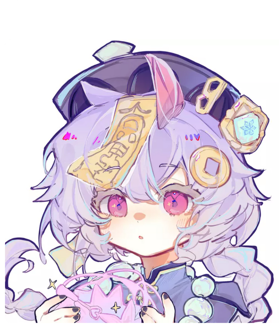 可爱的七七宝宝#原神# #七七