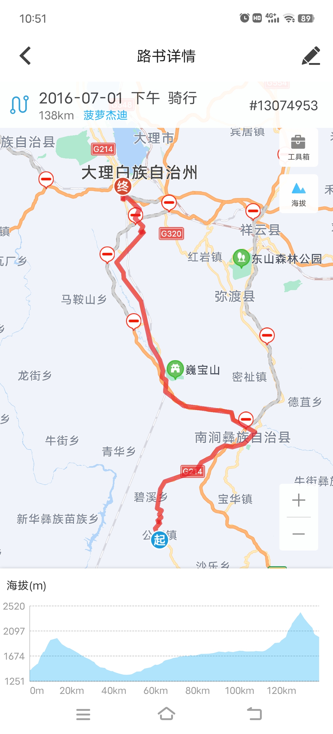 骑行318路书