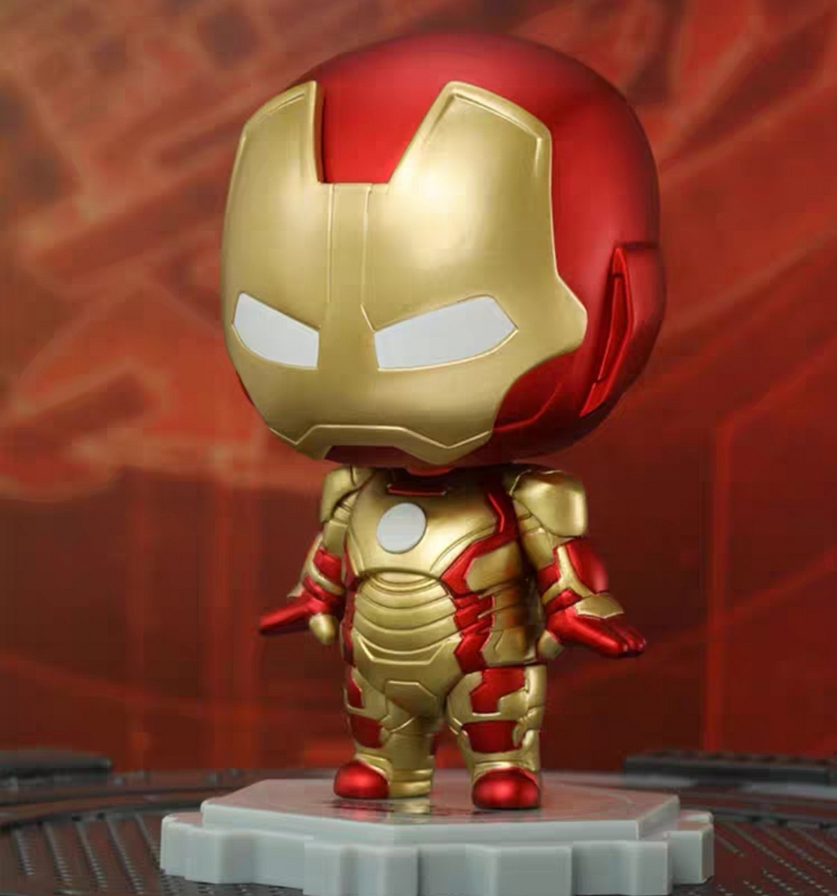 钢铁侠第二弹 cosbi迷你人偶盲盒手办玩具摆件!