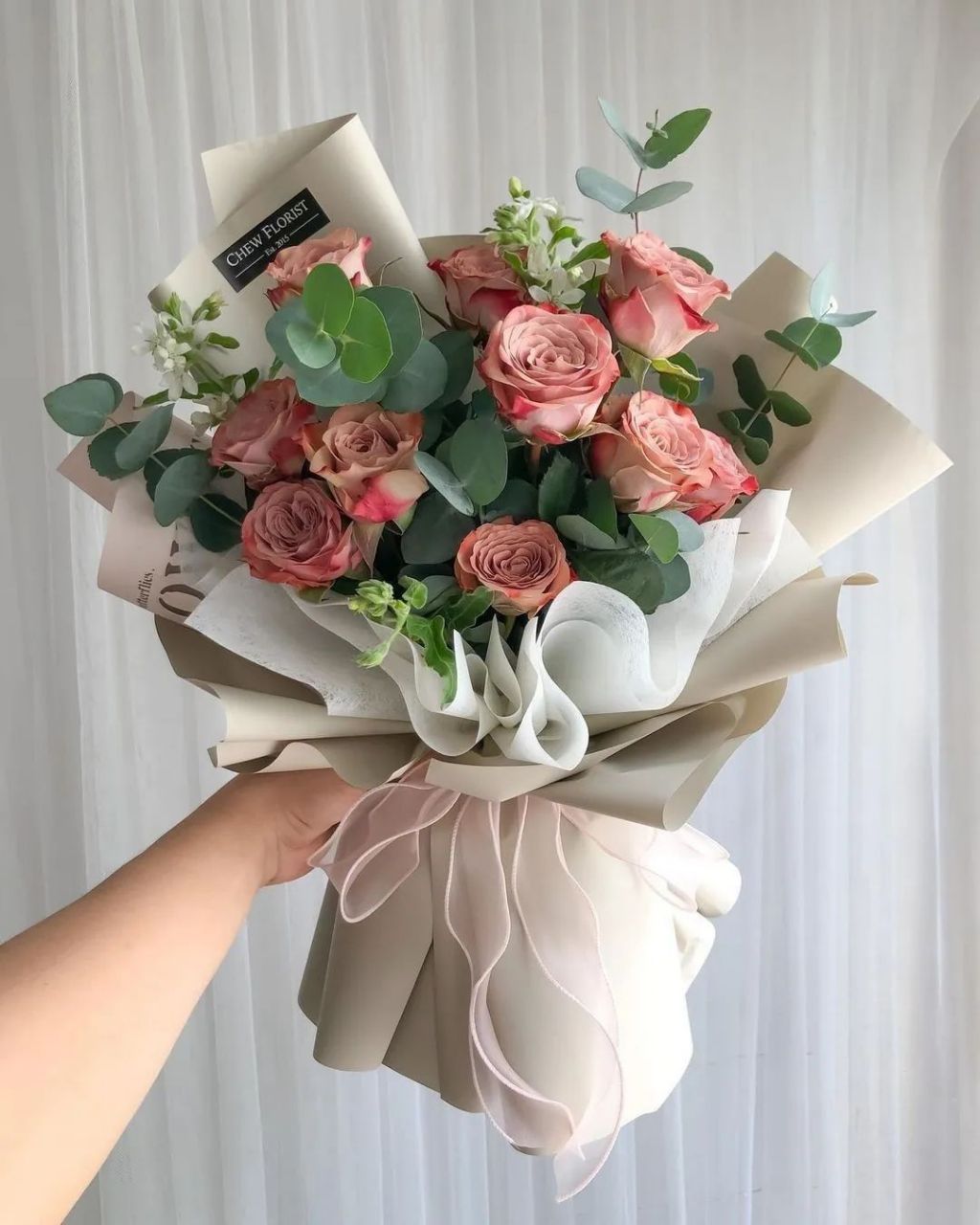 韩式花束参考图