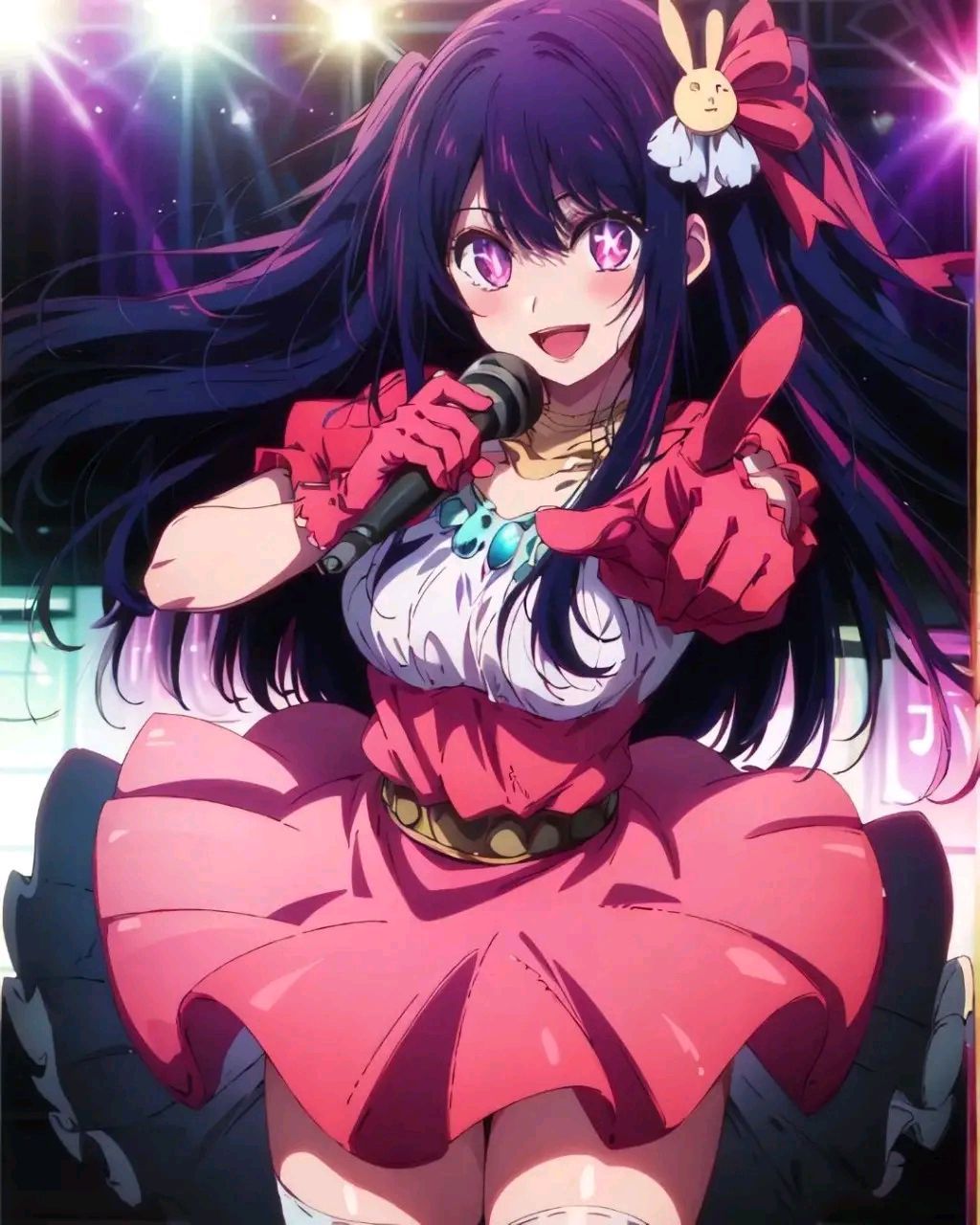 二次元# #二次元美图# #动漫美图# 超越时代的偶像.