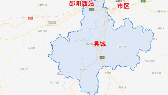 邵阳地图各乡镇图片