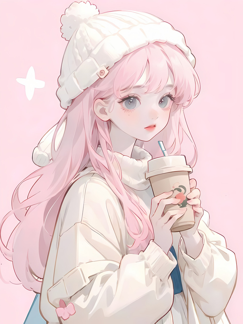 甜系软妹头像 #二次元# #ai绘画# #ai共创计划