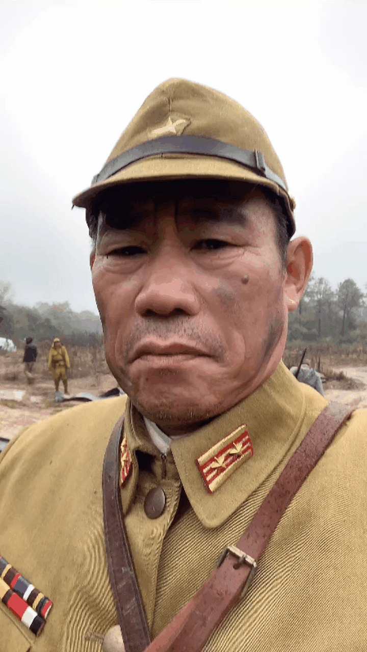 演员杨清文,八嘎来了都得喊一声大佐!