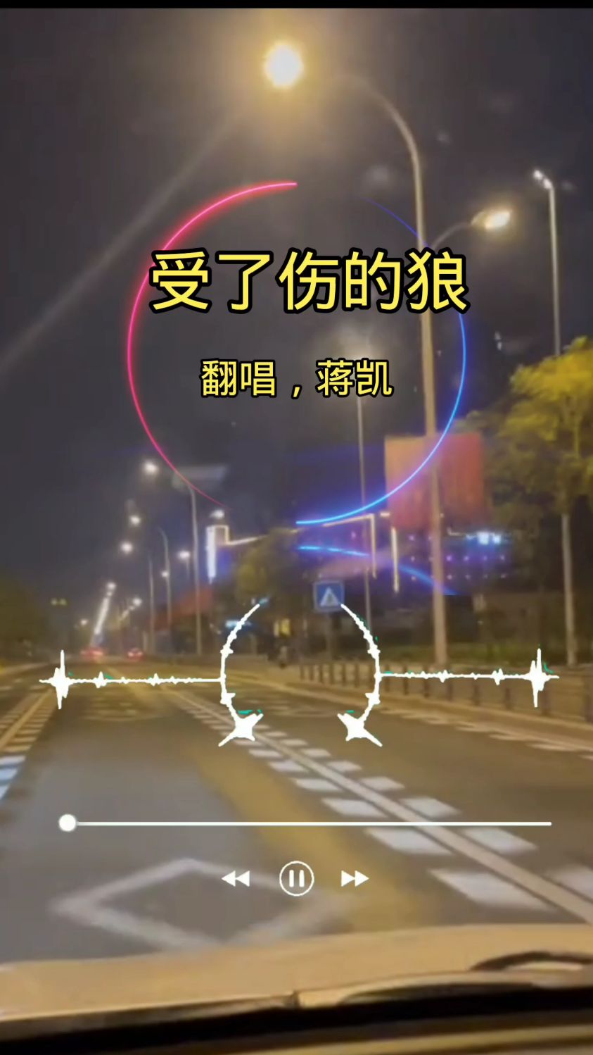 我是一匹受了伤的狼#情感音乐分享-度小视