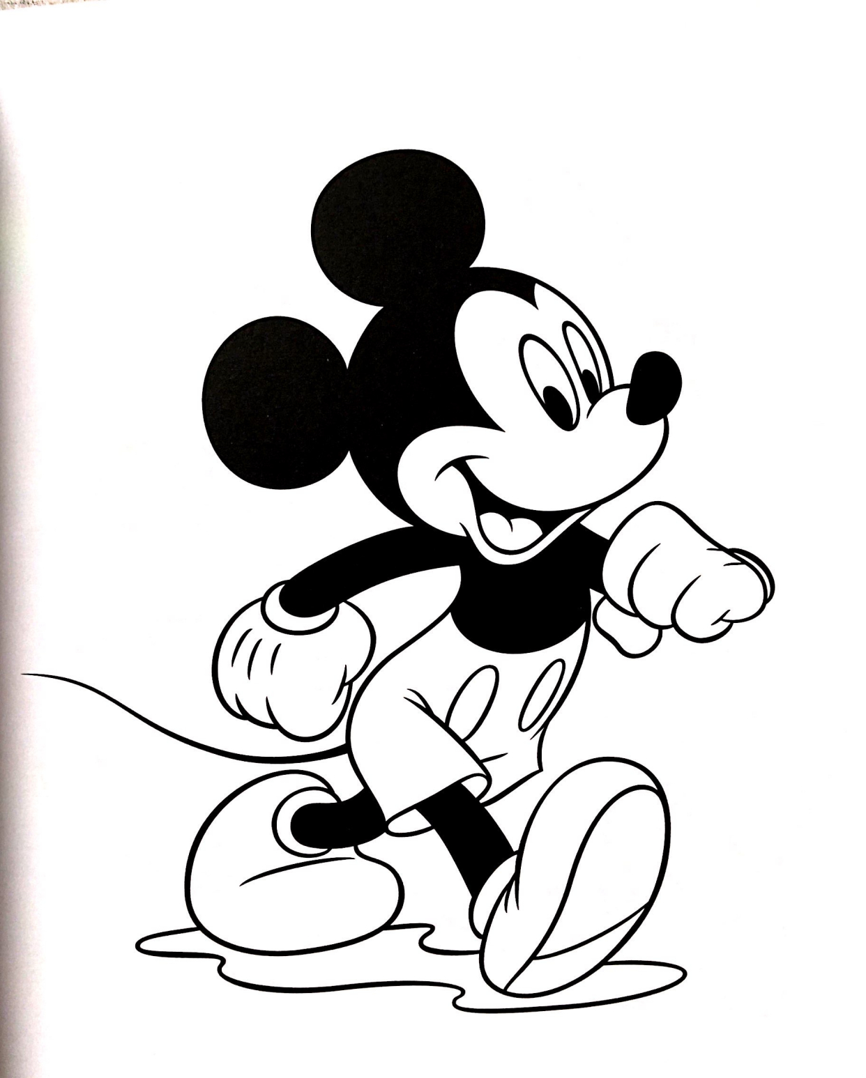 迪士尼动画线稿