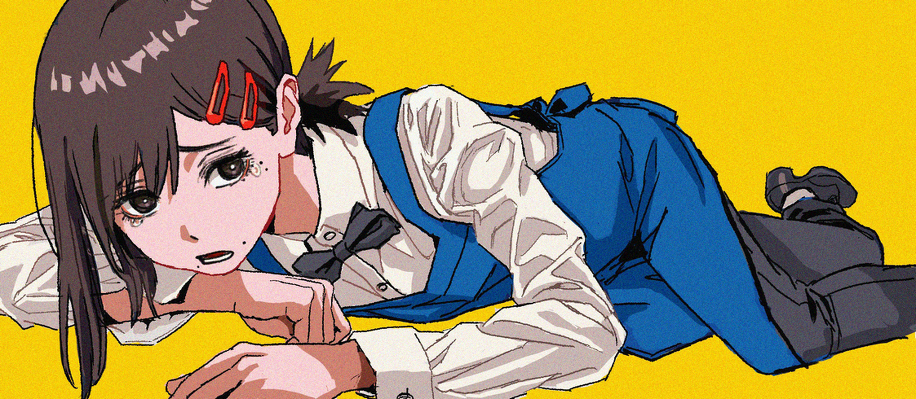 冒失娘小小红  画师:shiren #电锯人# #东山小红# #同人