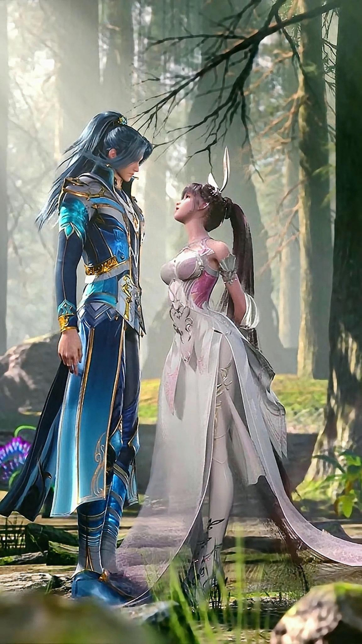 这身高差,爱了,小舞跟三哥撒娇,甜甜的恋爱,你们有没有啊[吃瓜]#国漫