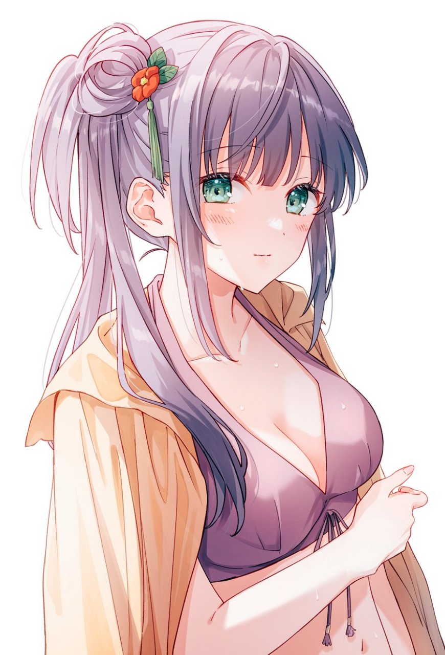 胸怀大痣,是可爱的女孩子.