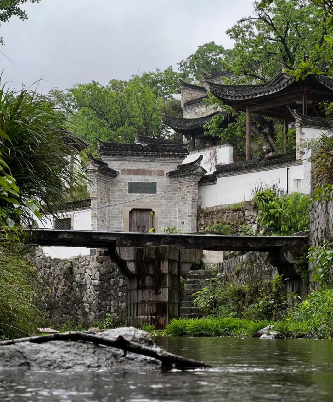 小众旅游景点 查济 安徽宣城泾县查济古镇  雨后的查济  仿佛走进了