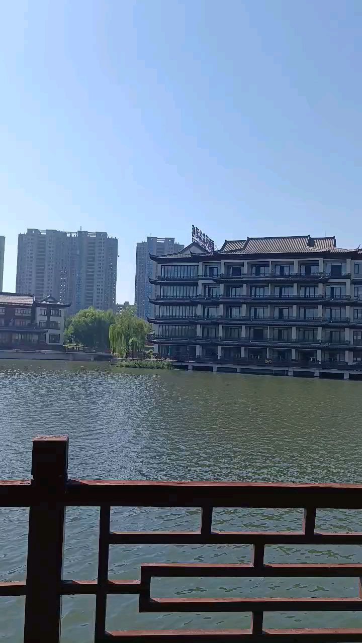 泰安琼花岛酒店泮河景区景色宜人-度小视