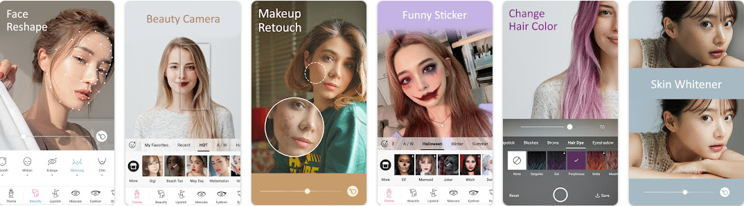 美颜自拍:Perfect Me - Face & Body Editor v7.9.6.1 + B612咔叽 v11.6.10 + YouCam Perfect「完美相机」v5.78.5 + Facetune Editor by Lightricks v2.12.0.7 + Lensa - 美颜相机和编辑 v4.2.7.662 + YouCam Makeup「玩美彩妆」v6.3.0 + XFace - Virtual Makeup Artist v2.1.1 + PrettyUp v5.0.1 + 无他相机 v5.4.7.133 + BeautyPlus 美颜相机国际版 v7.5.140 + Cameringo+ 照片滤镜 v3.4.8 + 美颜相机 v11.2.00 国内版 / v9.3.15 谷歌版 + Sweet Selfie - Camera & Editor v5.1.1491 + 轻颜相机 v4.7.0 + Z Camera v4.60 + Face Camera Live Stickers v2.23.100710 + Pretty Makeup v7.11.1.3 + AirBrush - Easy Photo Editor v4.20.0 + 美颜自拍 SK Camera v2.0.0 + Persona v1.3.39 美颜自拍APP合集