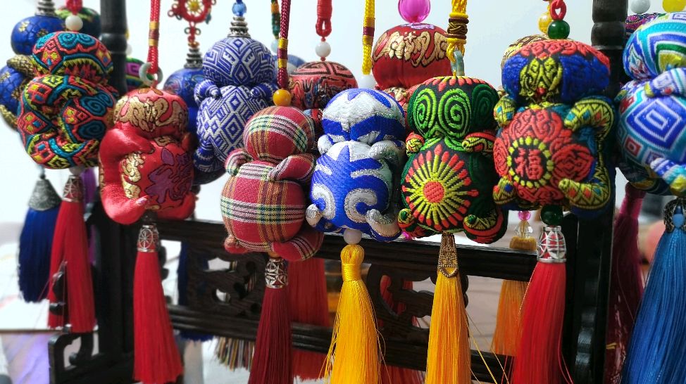 广西三月三壮族非物质文化遗产"嬷乜",小巧精致,可爱