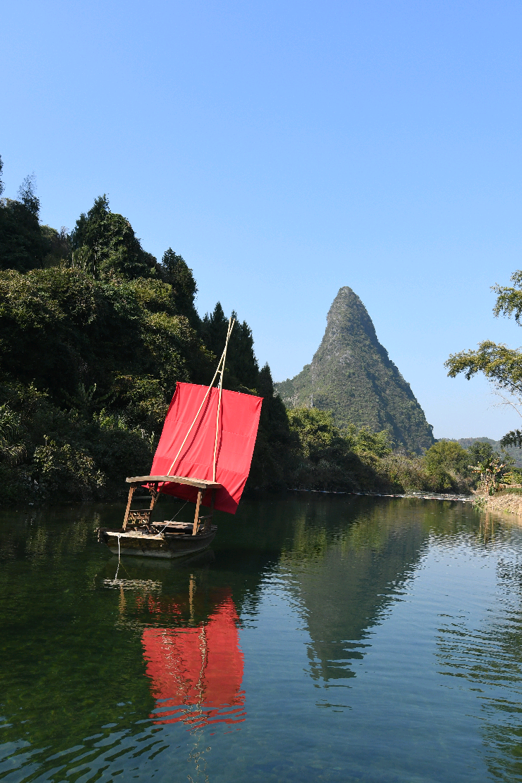 阳朔兴坪三千漓景区图片