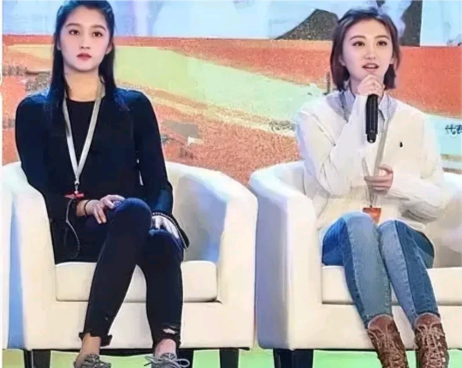 和景甜比漂亮关晓彤肯定不行,关晓彤除了年轻,颜值身材方面跟景甜不是