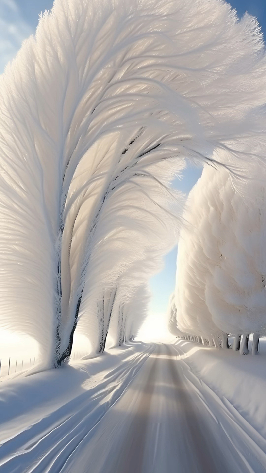 冬天飘雪图片 景色图片